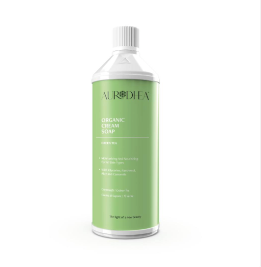 SAVON LIQUIDE AU THÉ VERT - Enrichie en Glycérine, Panthénol, Aloe et Camomille
