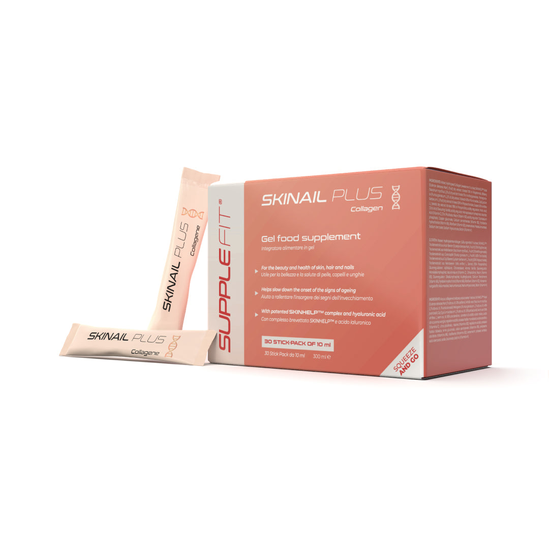SKINAIL PLUS -COMPLÉMENT ALIMENTAIRE EN GEL POUR LA PEAU, LES CHEVEUX ET LES ONGLES