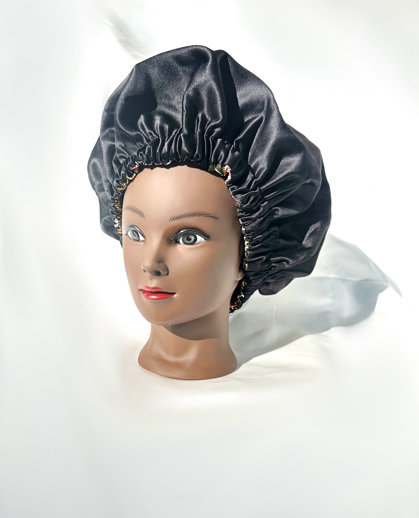 BONNET RÉVERSIBLE EN SATIN & WAX - Modèle N°5