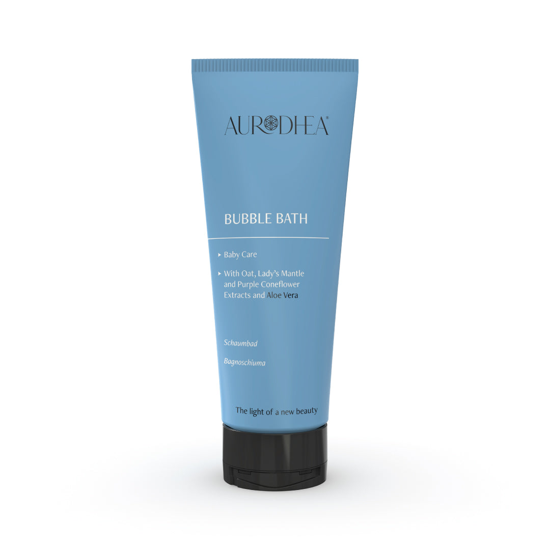 GEL MOUSSANT BÉBÉ - Enrichi en Aloe Vera et extraits d’Avoine, d'Alchémille et d'Échinacée