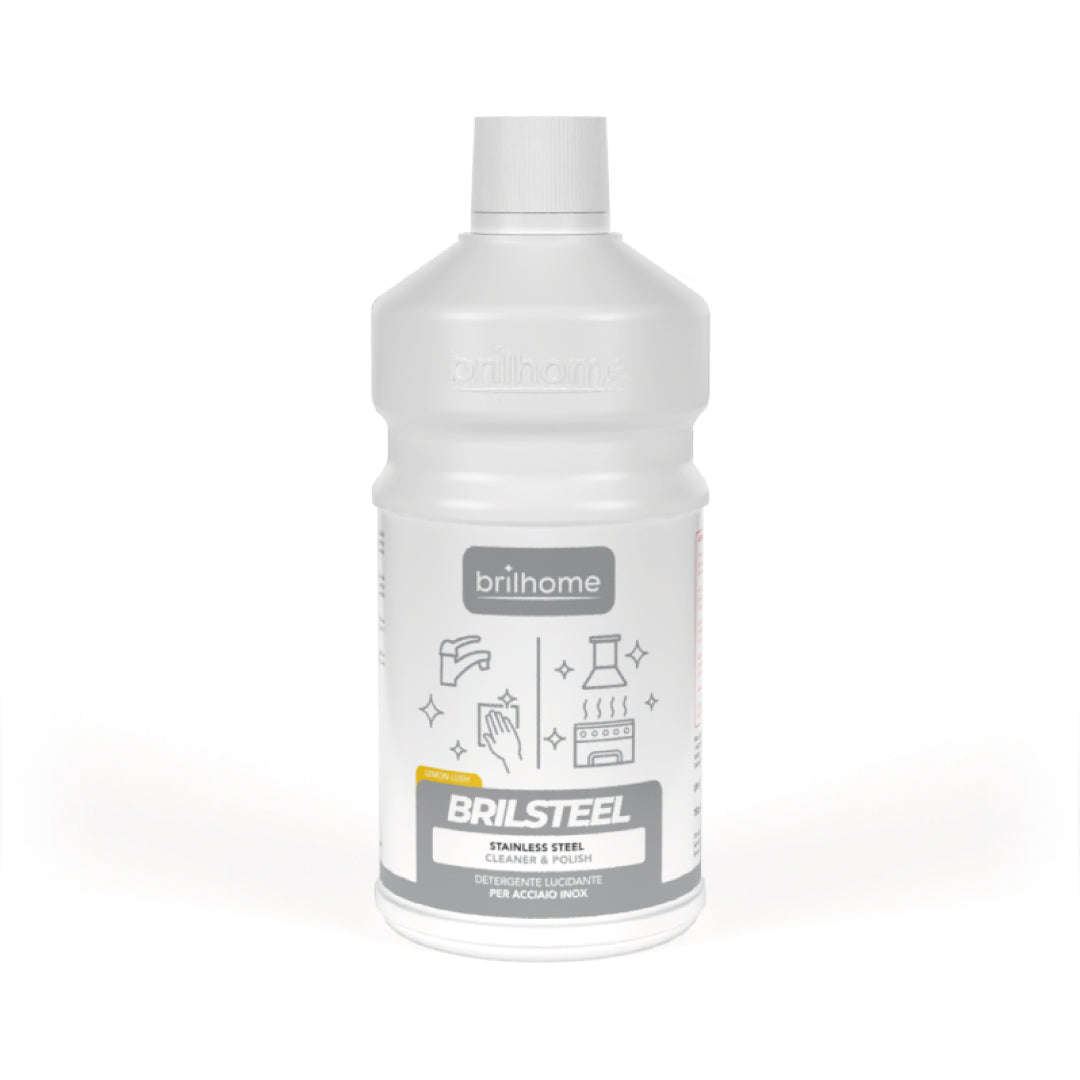 BRILSTEEL – Nettoyant polissant pour acier inoxydable
