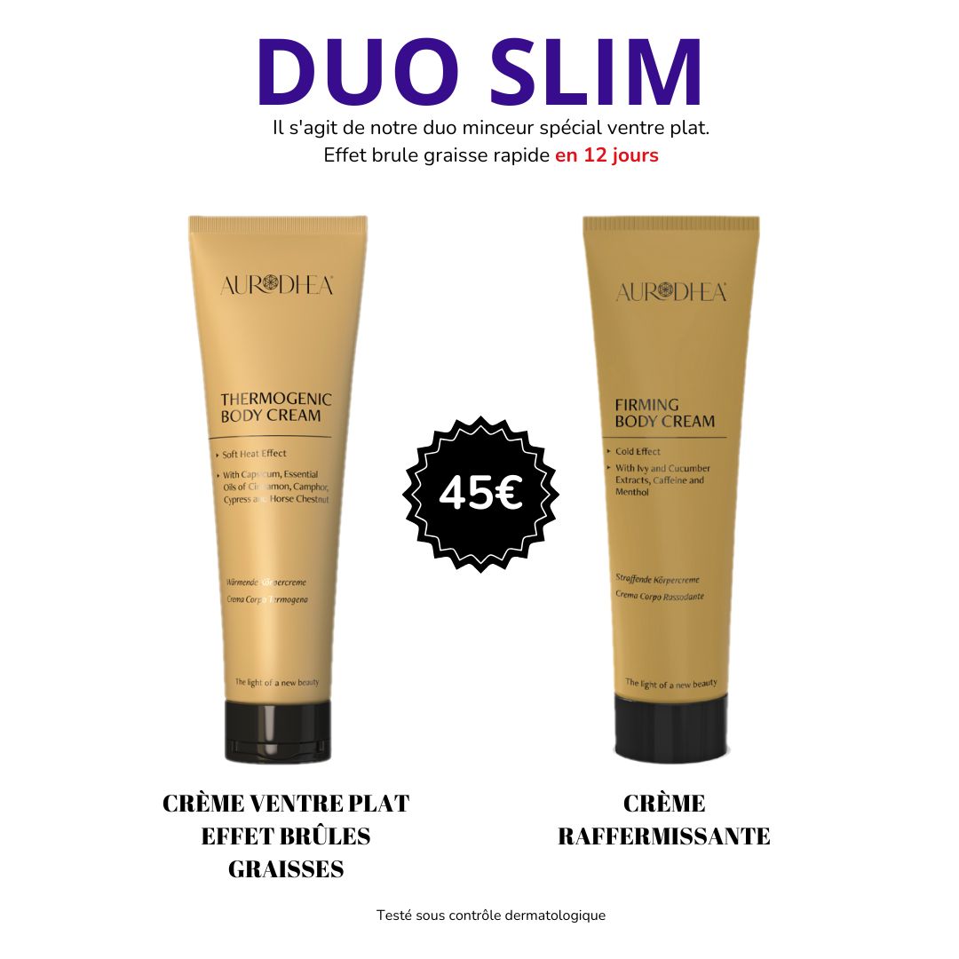 DUO SLIM - Combinaison spéciale ventre plat en 12 jours