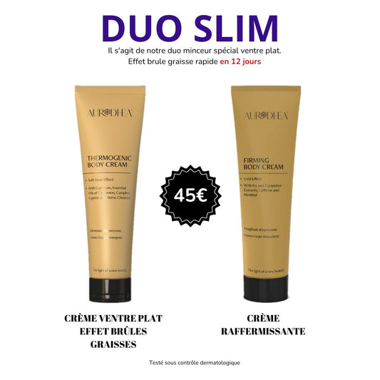 DUO SLIM - Combinaison spéciale ventre plat en 12 jours