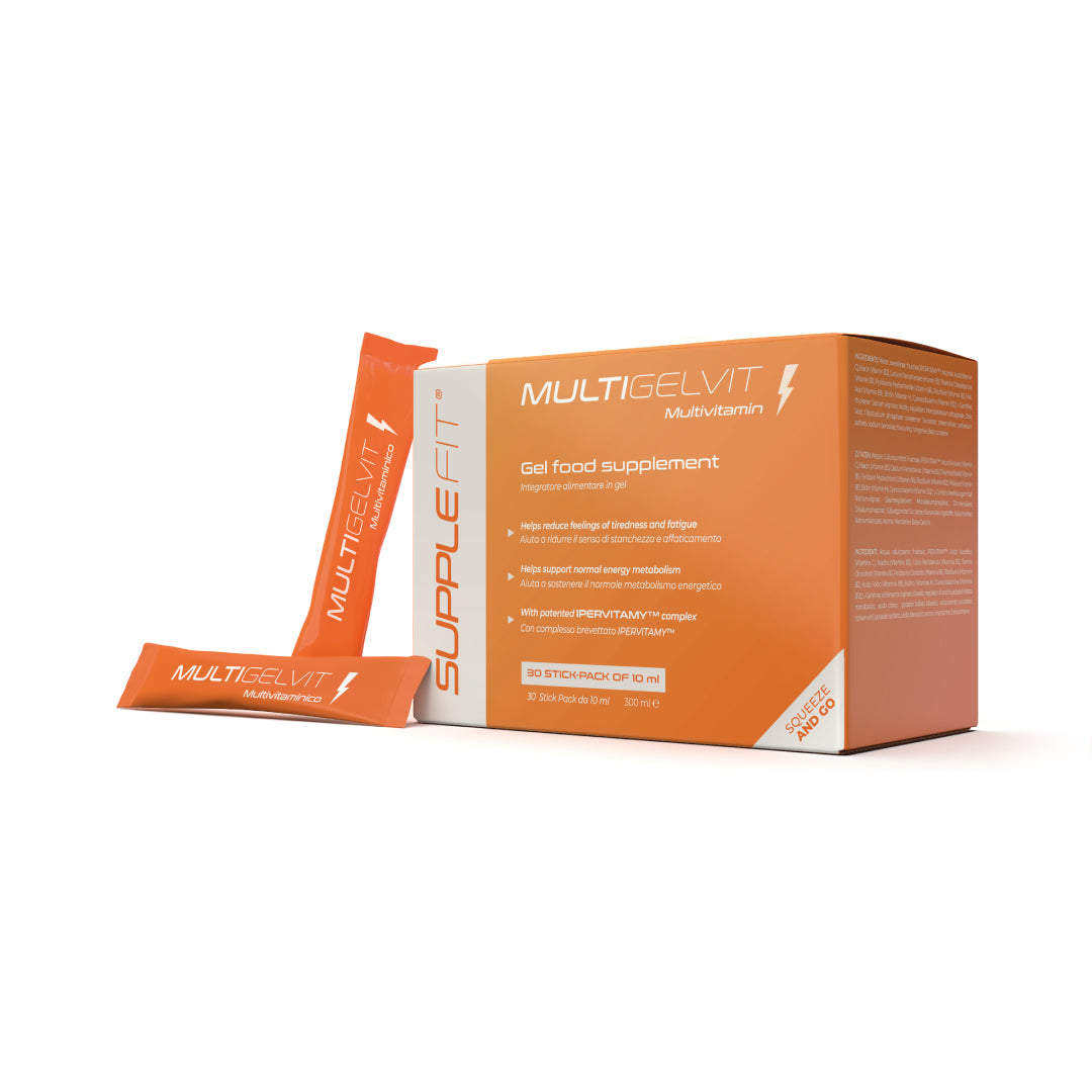 MULTIGELVIT - COMPLÉMENT ALIMENTAIRE MULTIVITAMINÉ EN GEL - BOOSTER D'ÉNERGIE