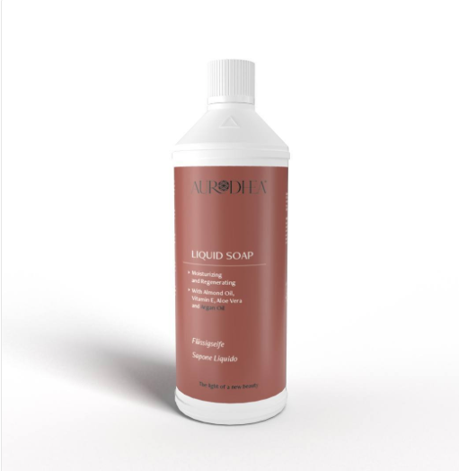 SAVON LIQUIDE À L’HUILE D’ARGAN - Enrichi en huile d’Amande, Aloe Vera et Vitamine E