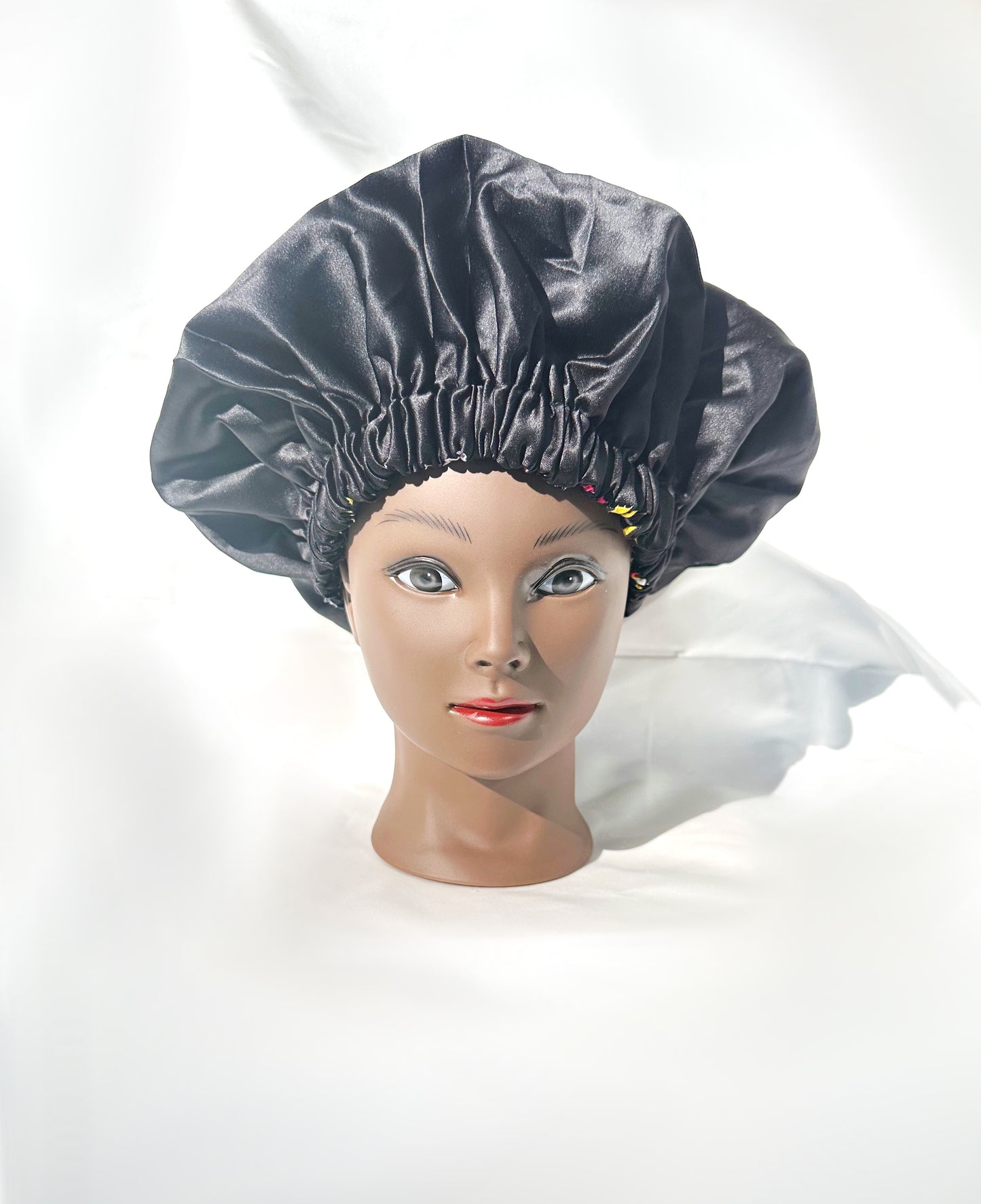 BONNET RÉVERSIBLE EN SATIN & WAX - Modèle N°4