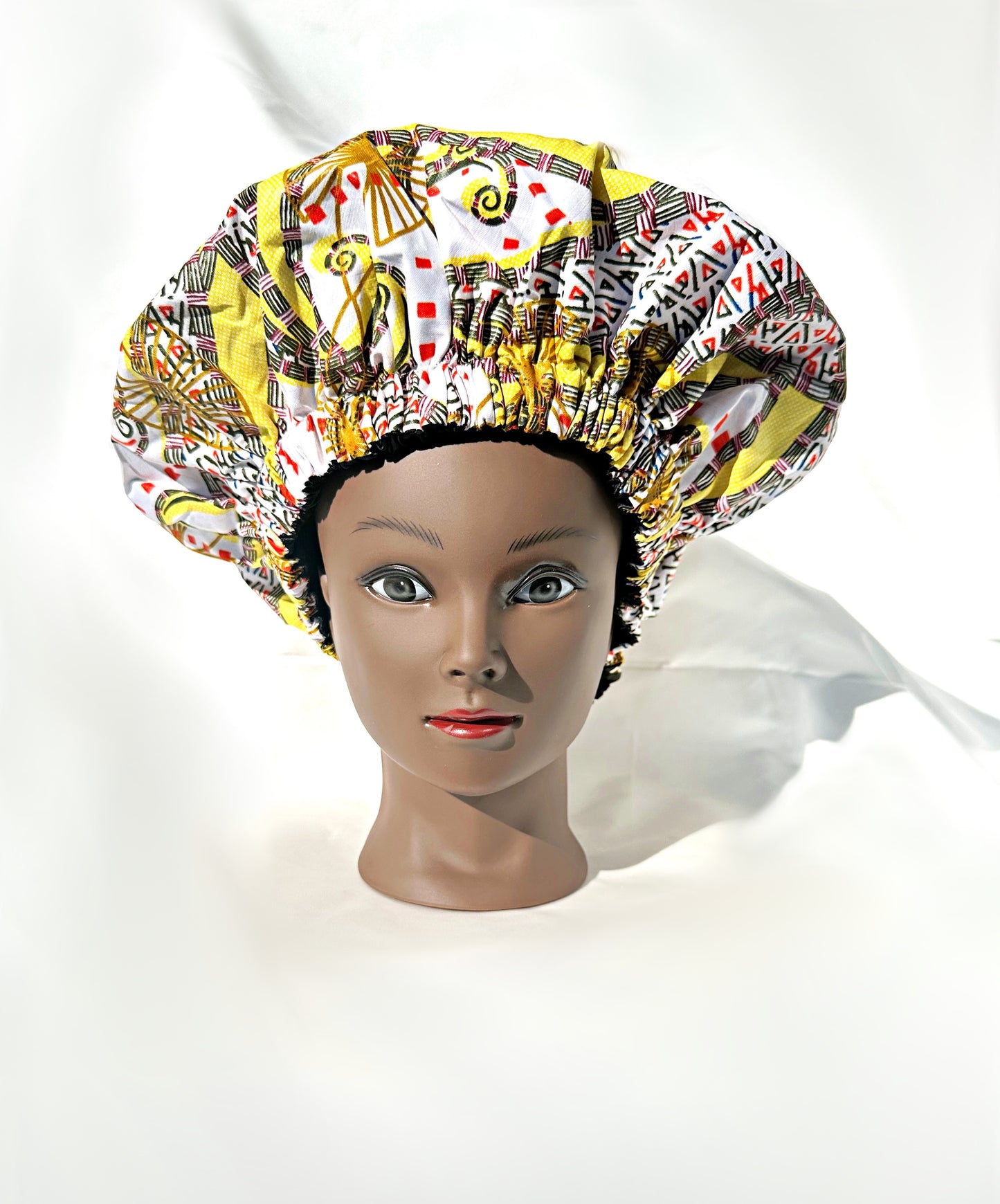 BONNET RÉVERSIBLE EN SATIN & WAX - Modèle N°5