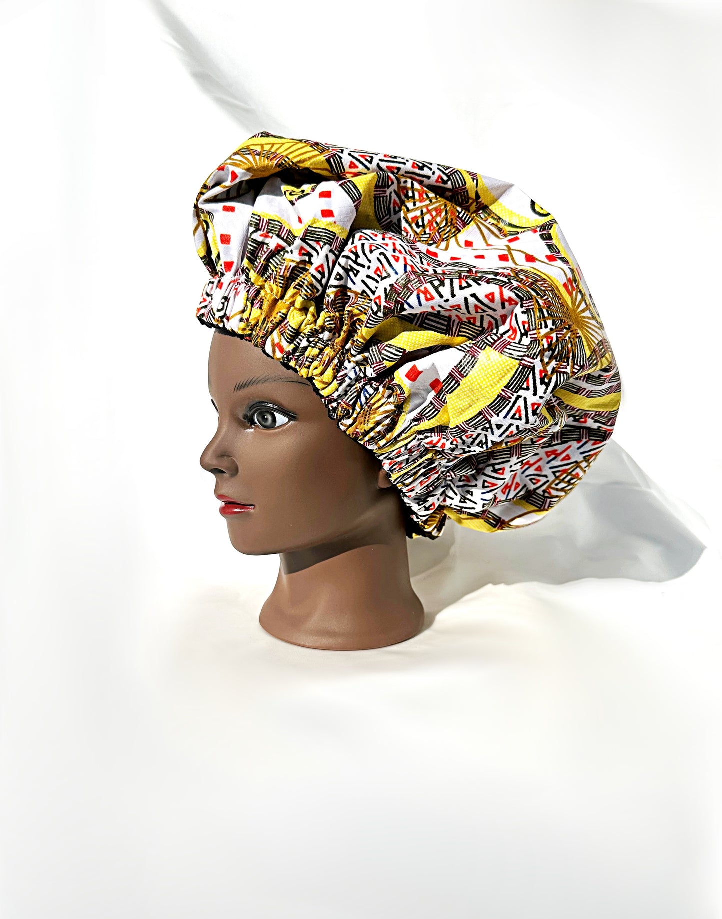 BONNET RÉVERSIBLE EN SATIN & WAX - Modèle N°5